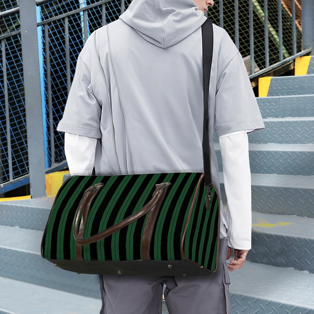 HM Wallpaper Stripe Travel Handbag