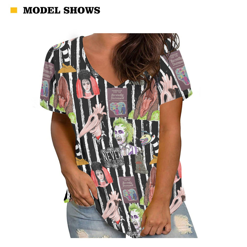 BioExorcist Women's V-neck Top