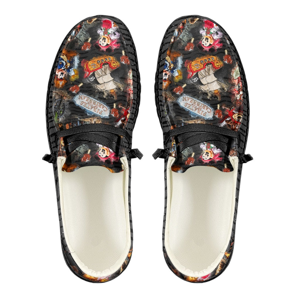 Pirates Life Men's Lace Up Loafers