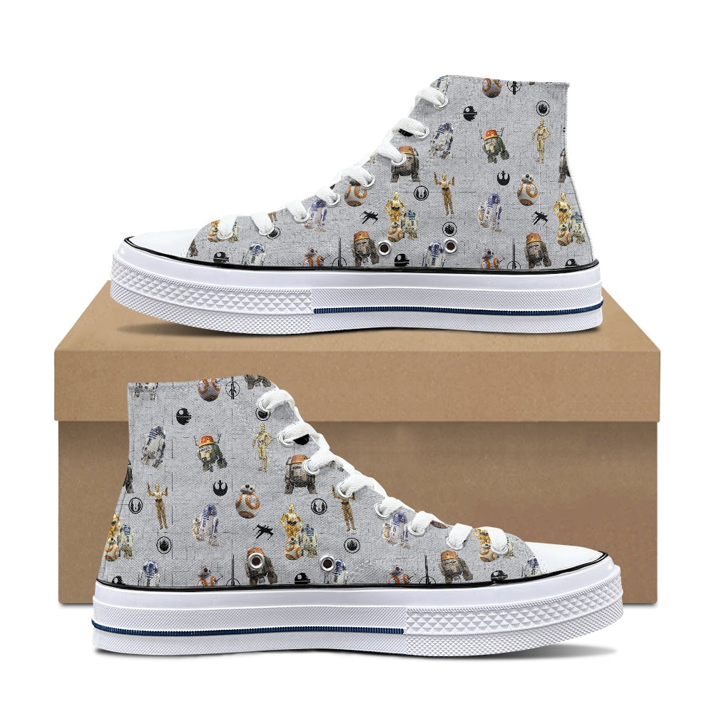 Droids High Top Canvas Shoes