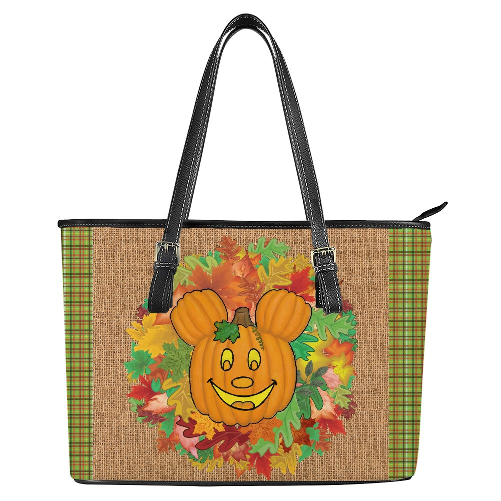 Mouse Pumpkin Large Tote