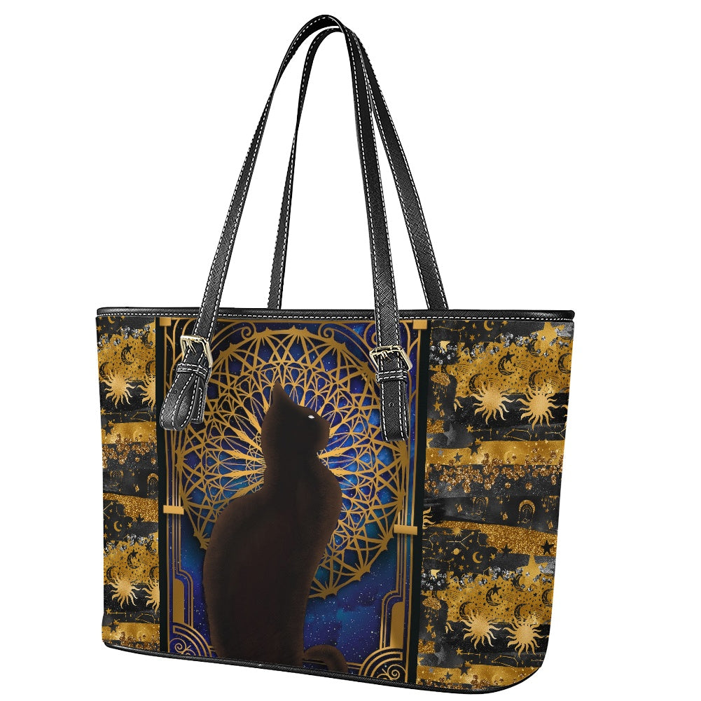 Black Cat Large Tote