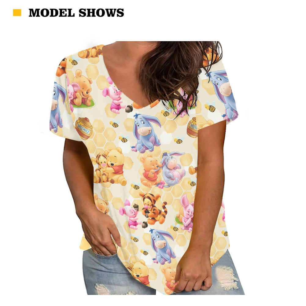 Honey Pot Pals Women's V-neck Top