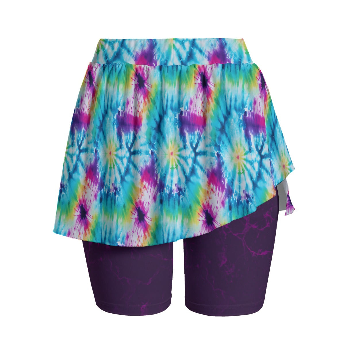 Tie Dye Women's Sports Skorts