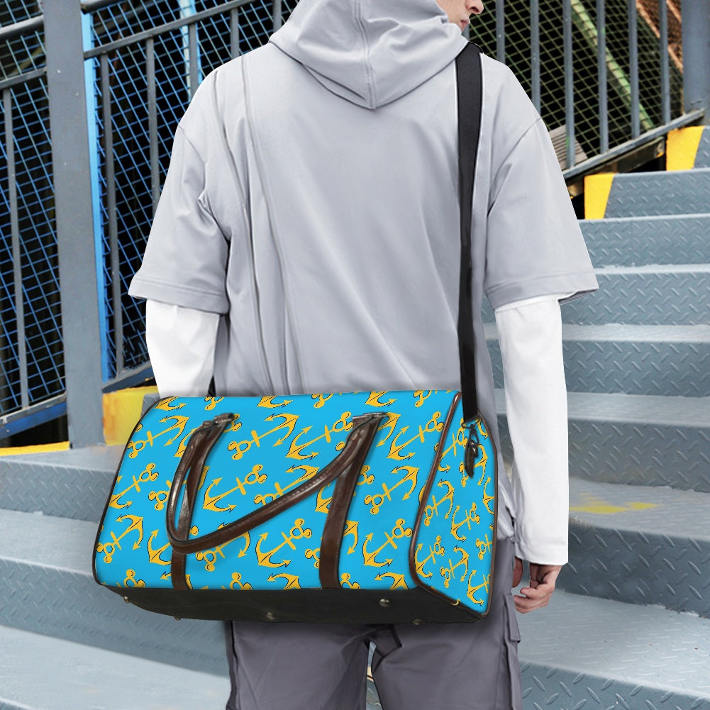 Mouse Anchors Travel Handbag