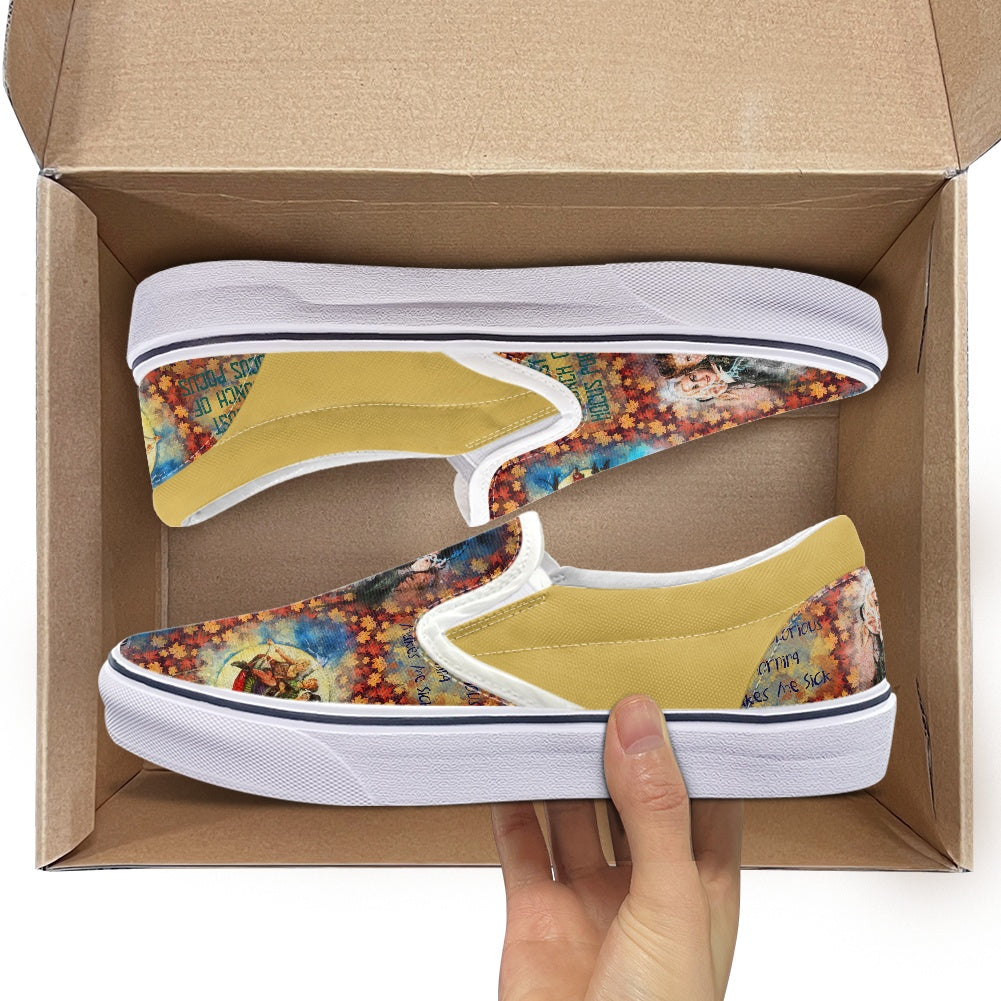 Makes Me Sick Pedal canvas shoes for Adult