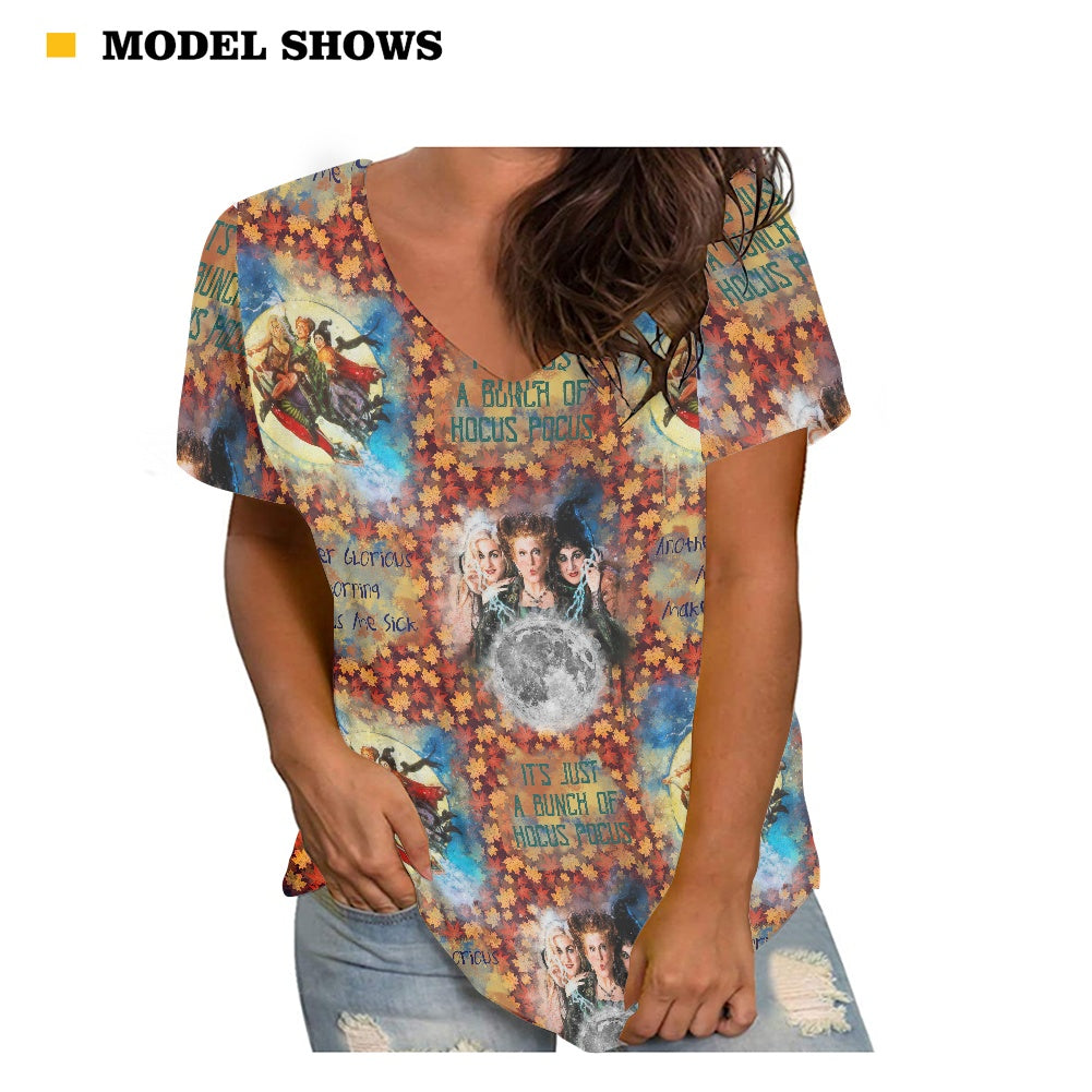 Makes Me Sick Women's V-neck Top