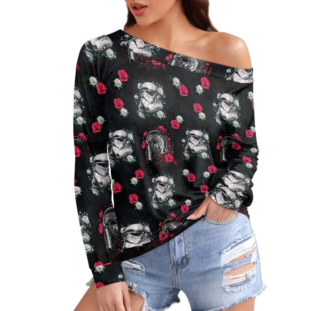 Kylo Trooper Women's one-shoulder top