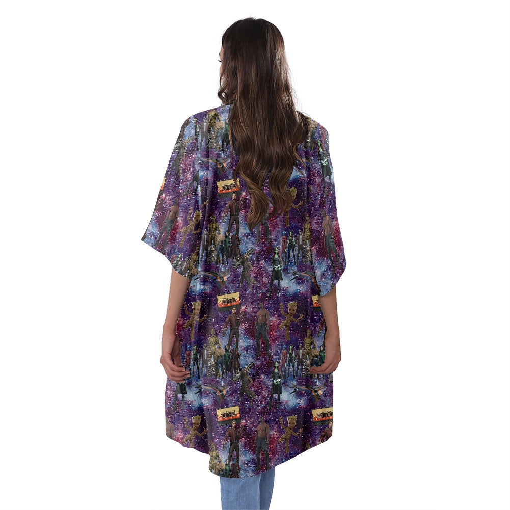 Guardians Women's Half Sleeve Kimono Cardigan