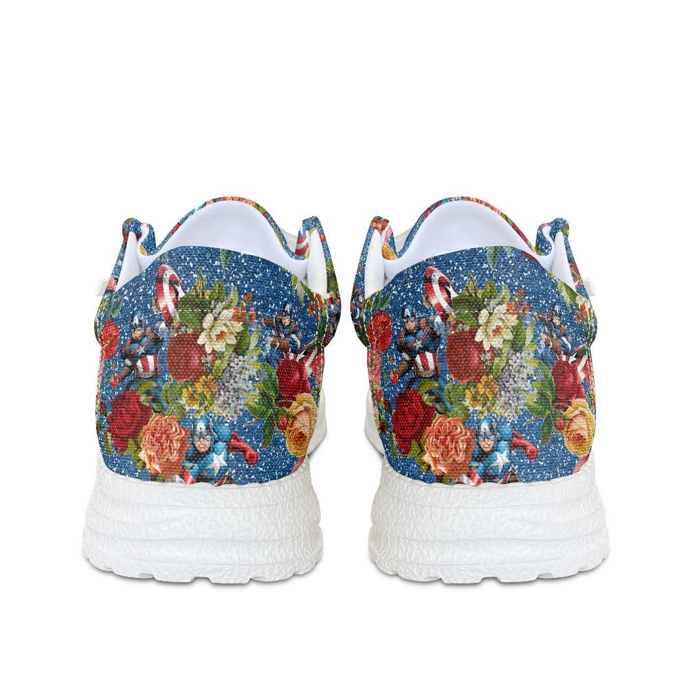 Comic Cap dude shoes