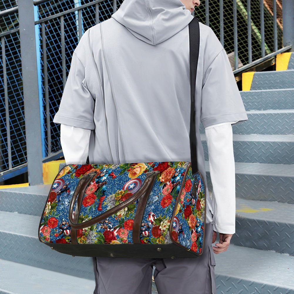 Comic Cap Travel Handbag