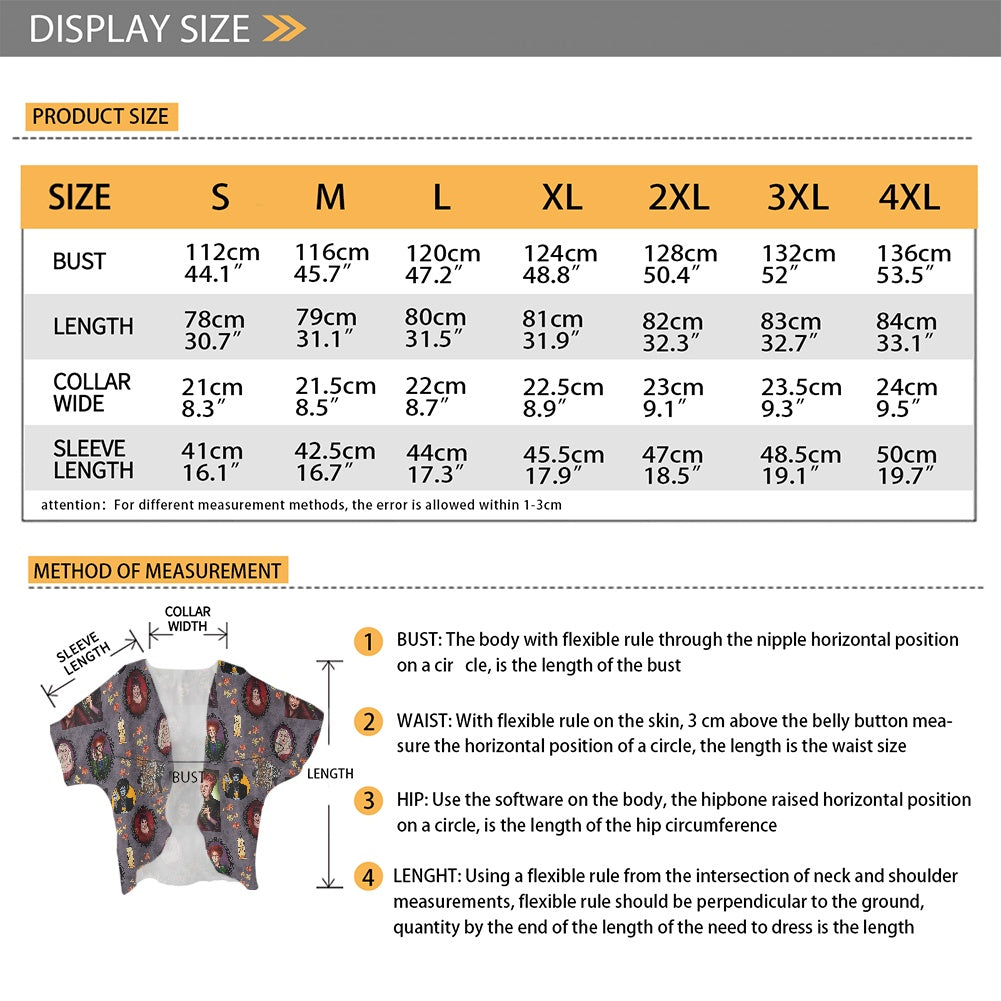 Hocus Portraits Women's cardigan chiffon shirt