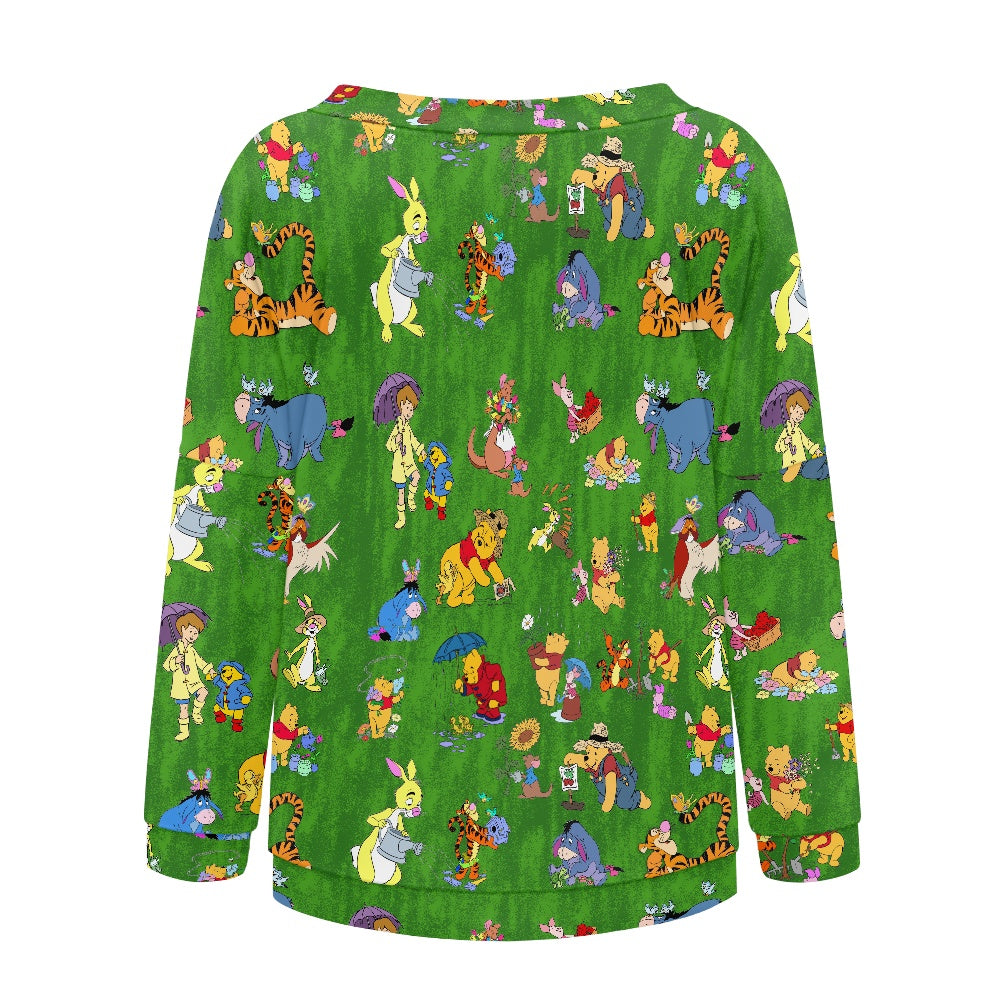 Spring Winnie Women's one-shoulder top