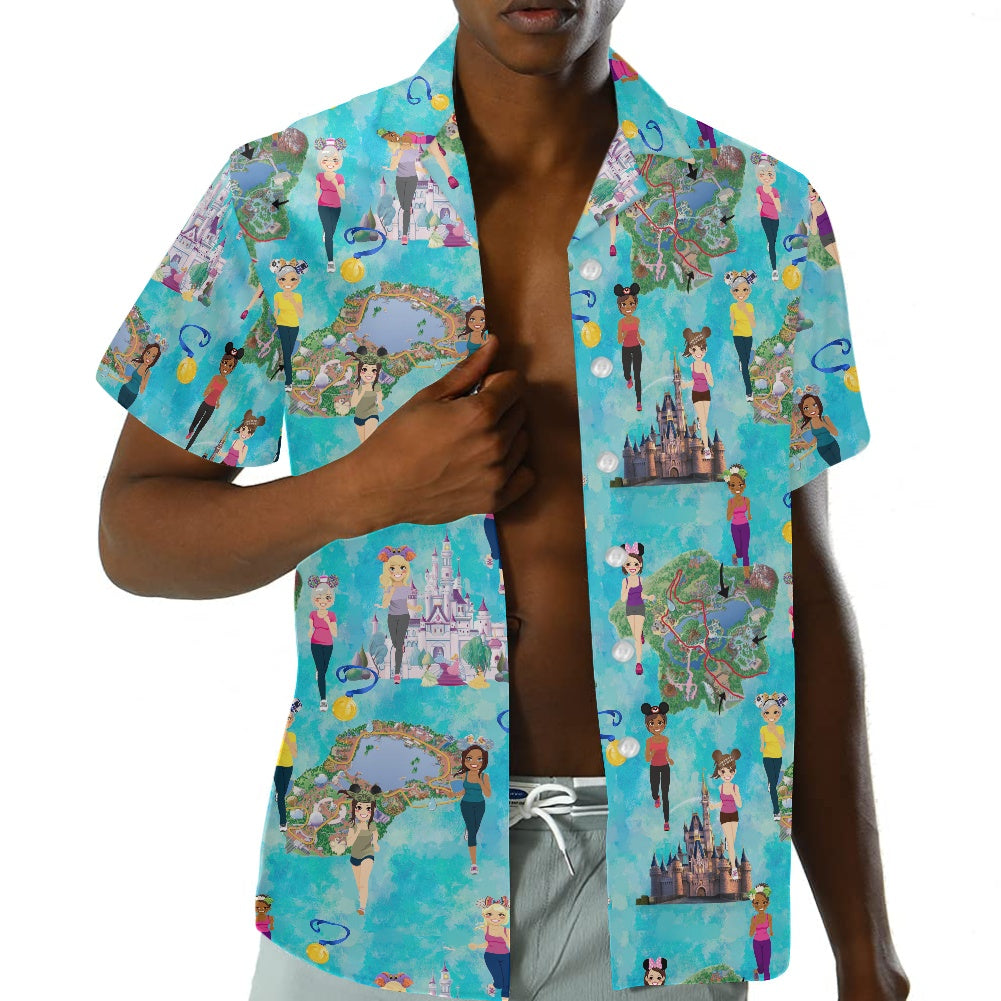 Meet Me at the Castle Hawaiian shirt