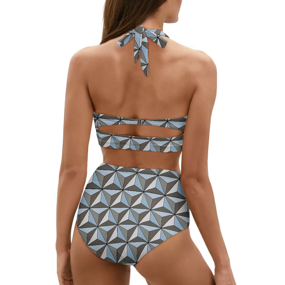 Spaceship Earth Two-piece Swimsuit