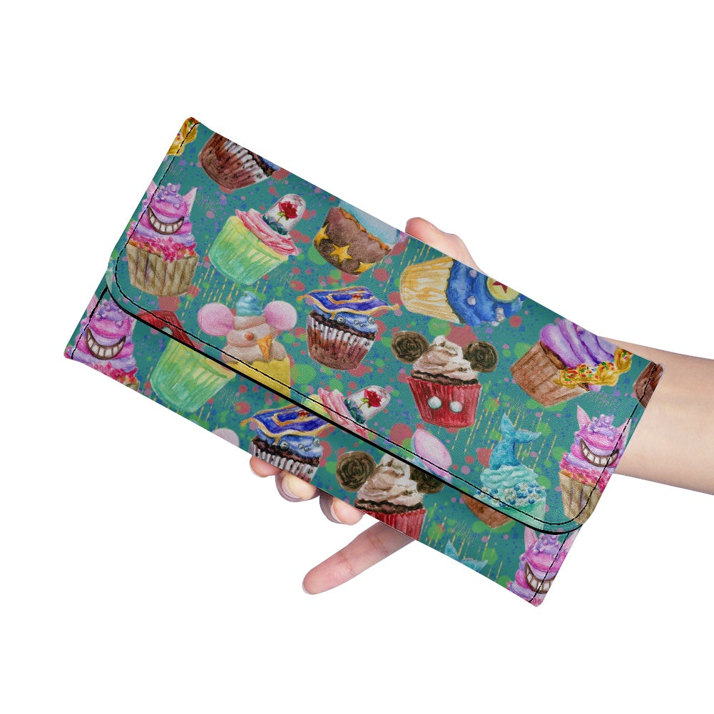 Sweet Treats Long Folding Wallet