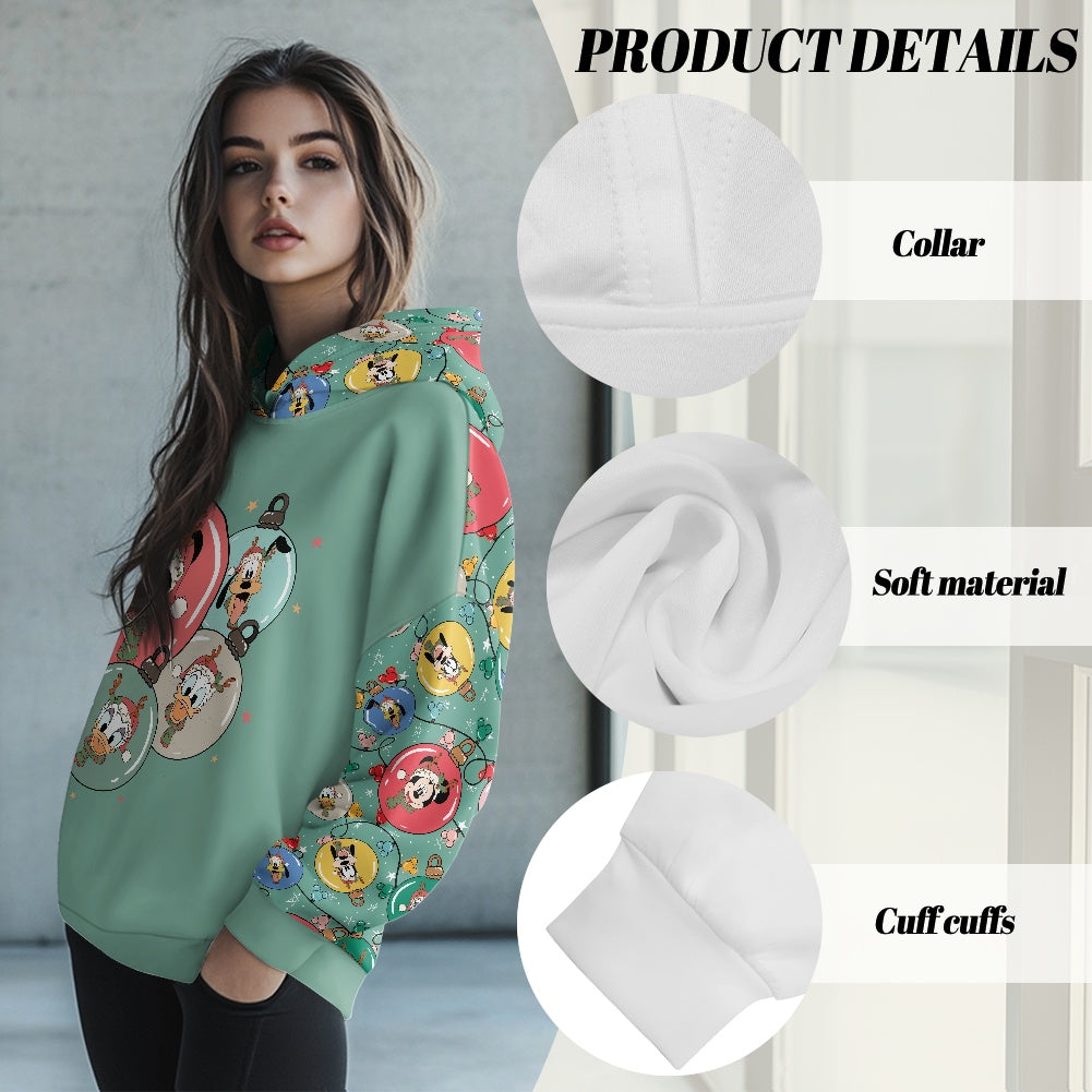 Ornament Pals Women's loose pullover sweatshirt