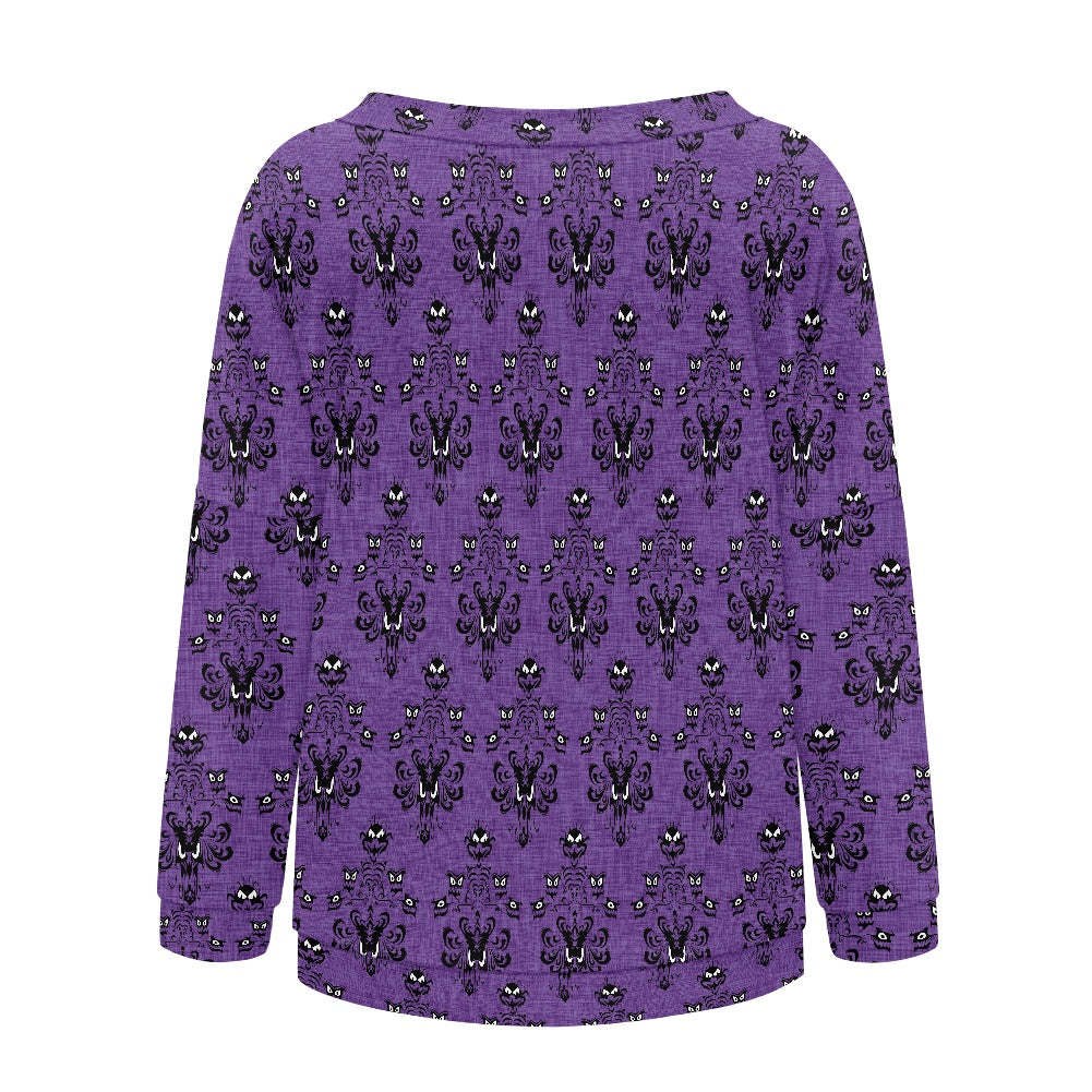 HM Wallpaper Women's one-shoulder top