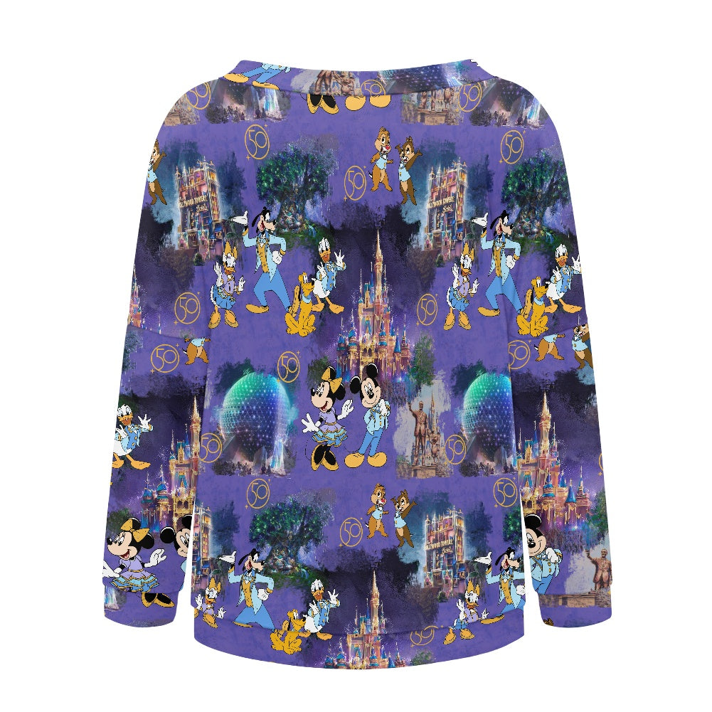 50th Friends Women's one-shoulder top