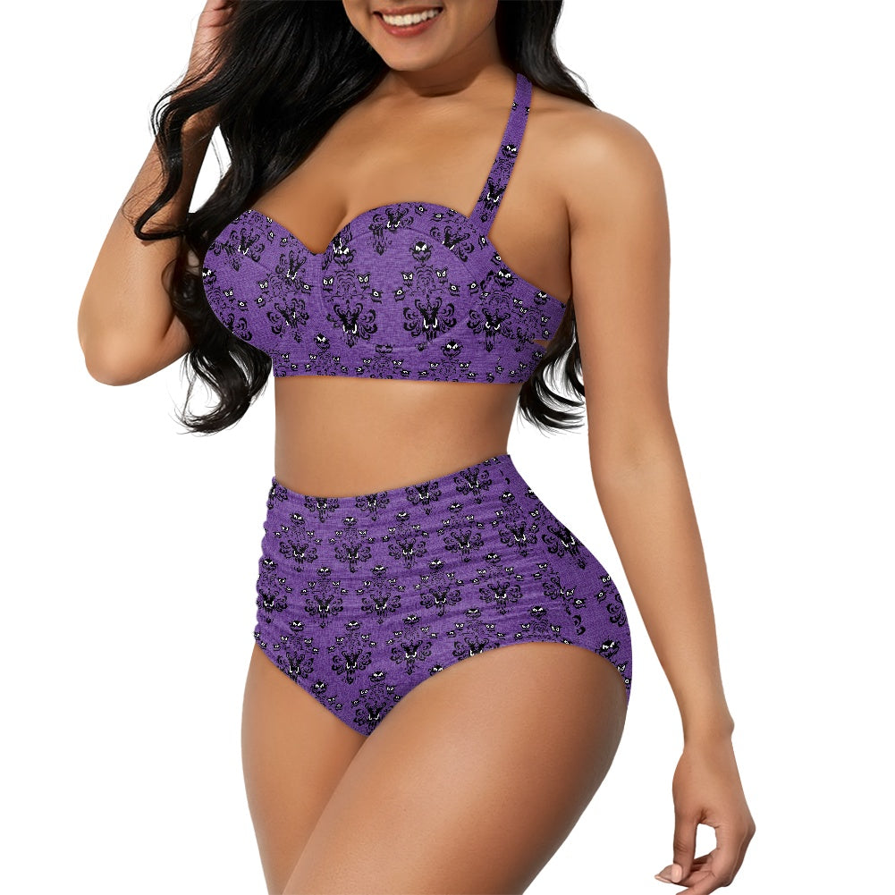 HM Wallpaper Two-piece Swimsuit