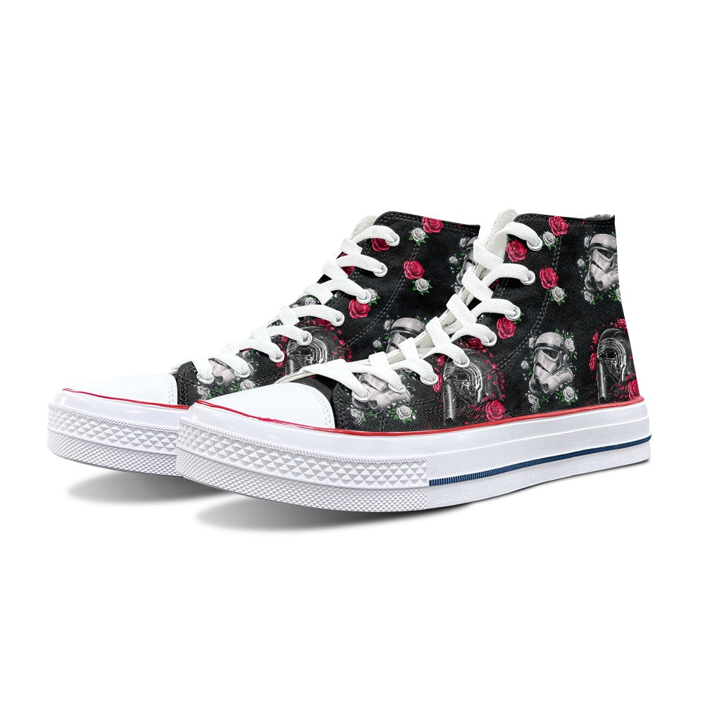 Kylo Trooper High Top Canvas Shoes
