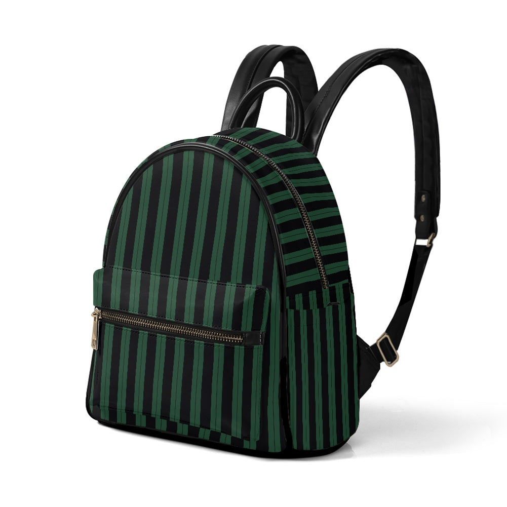 HM Wallpaper Stripe Casual Backpack for women