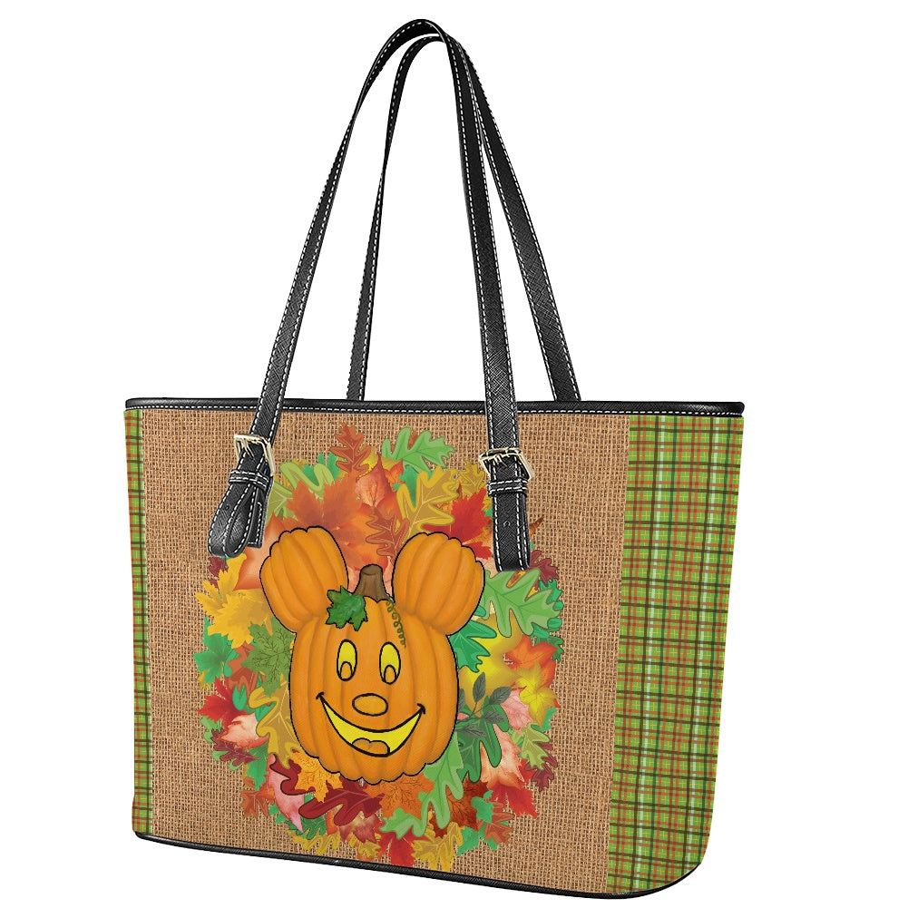 Mouse Pumpkin Large Tote