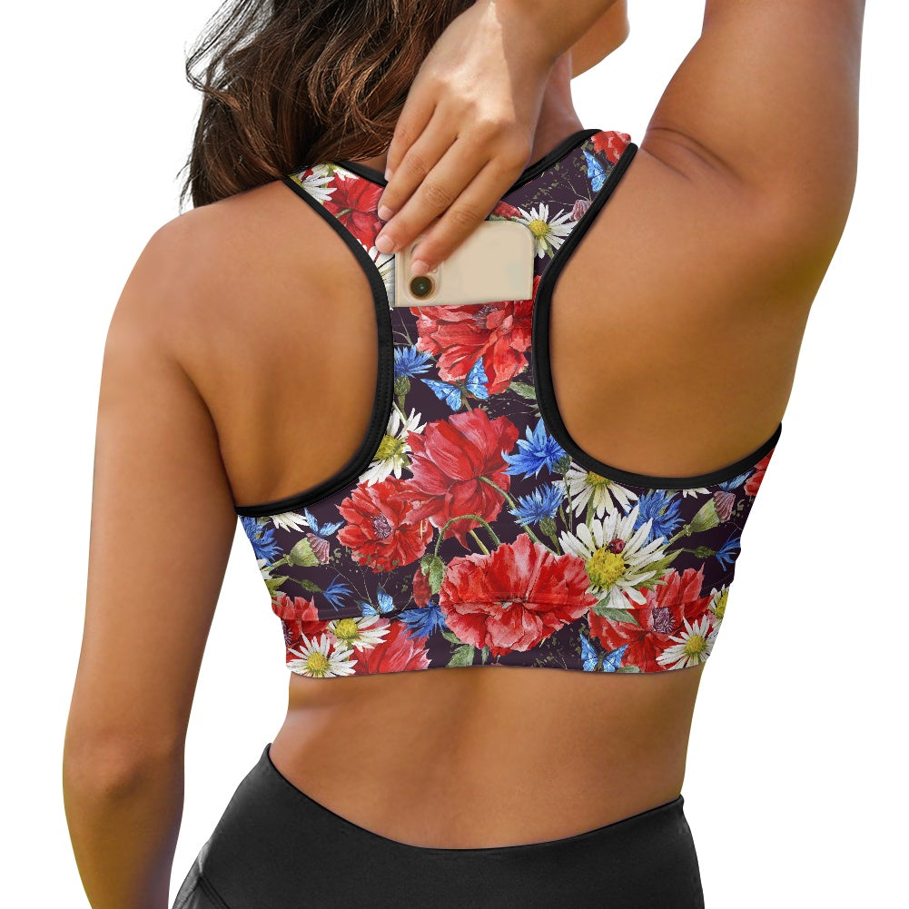 RWB Floral Women's Sports Vest