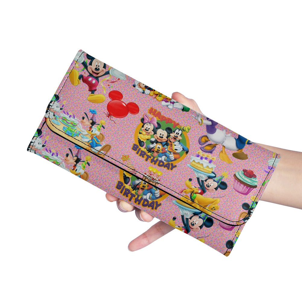 Birthday Buddies Long Folding Wallet