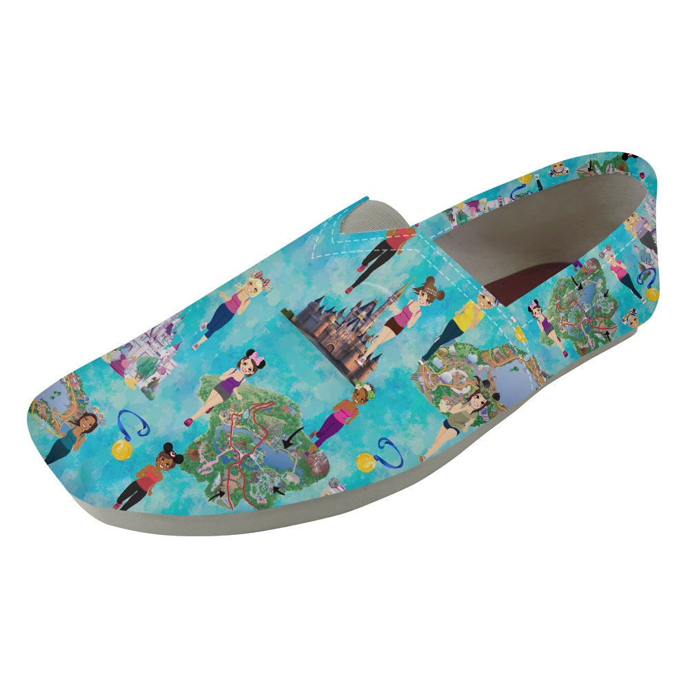 Meet Me At the Castle Slip On Toms