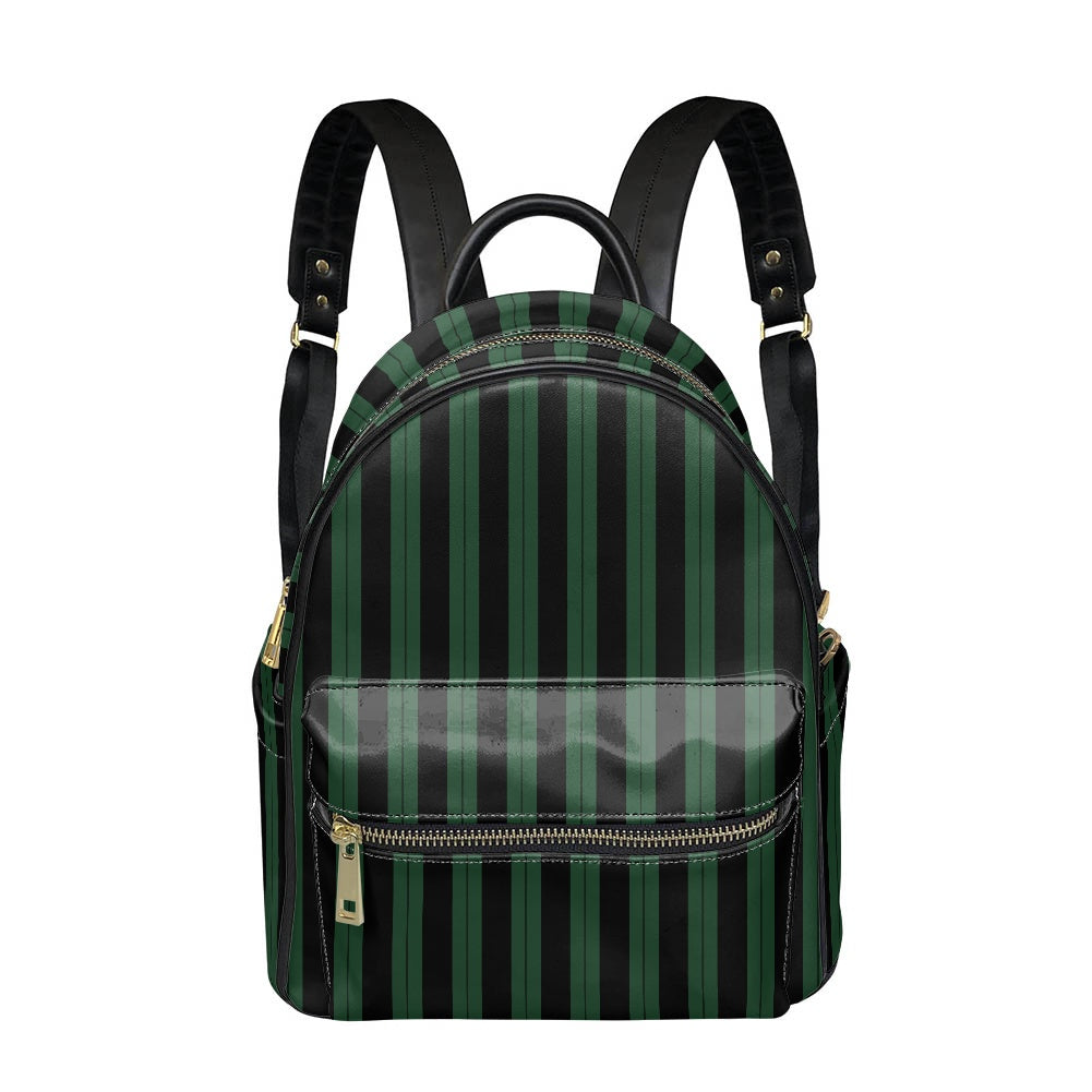 HM Wallpaper Stripe Casual Backpack for women