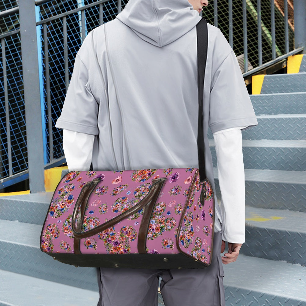 Floral Mouse Travel Handbag