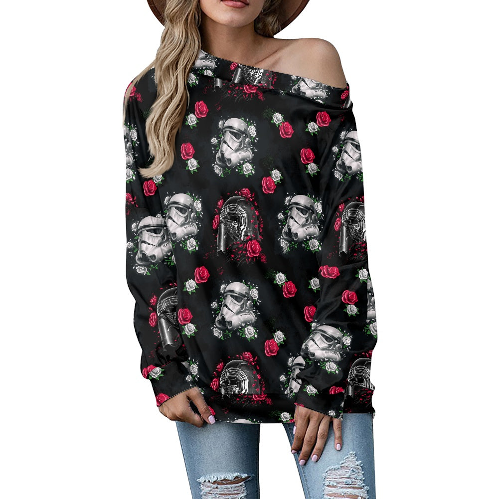 Kylo Trooper Women's one-shoulder top