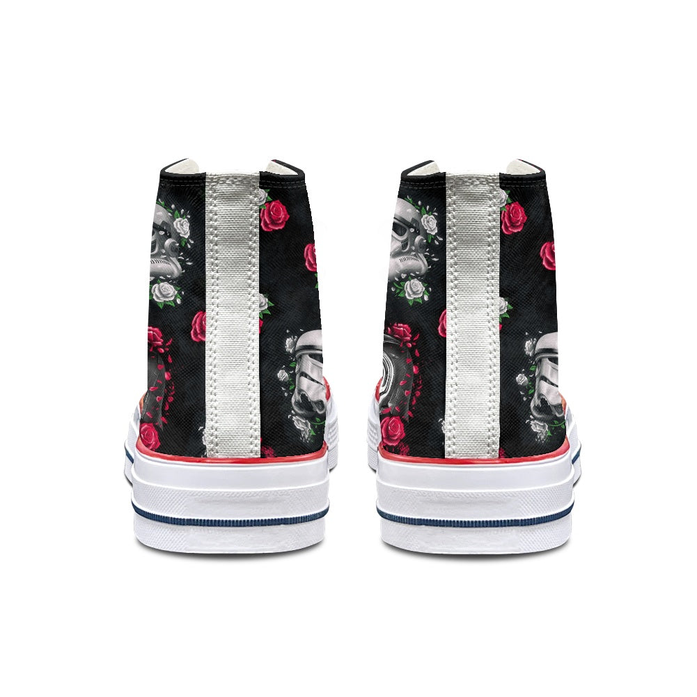Kylo Trooper High Top Canvas Shoes