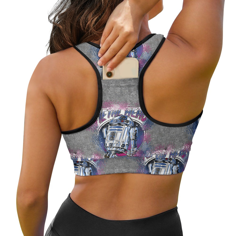 Rolling Metal Women's Sports Vest