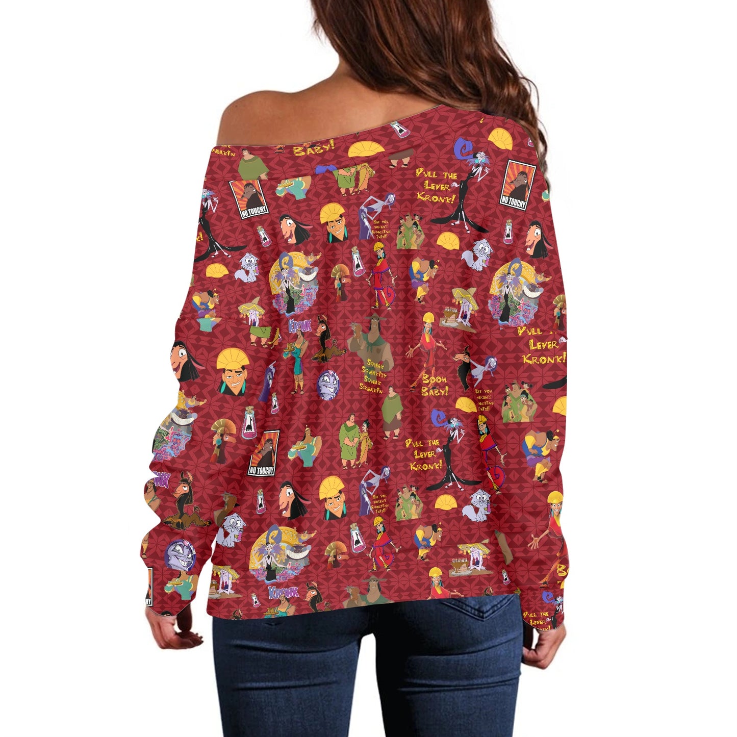 New Groove Women's one-shoulder top
