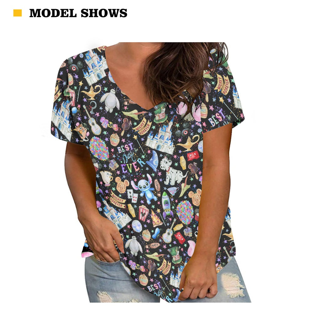 Best Day Ever Women's V-neck Top