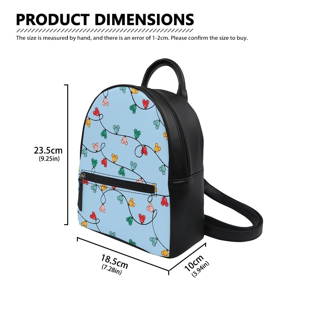 Christmas Lights Small Backpack