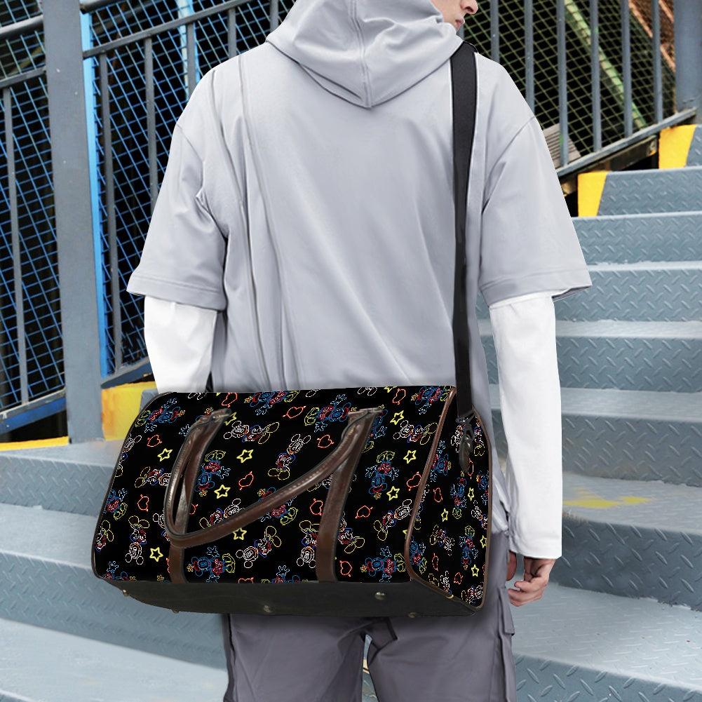 Neon Mouse Travel Handbag