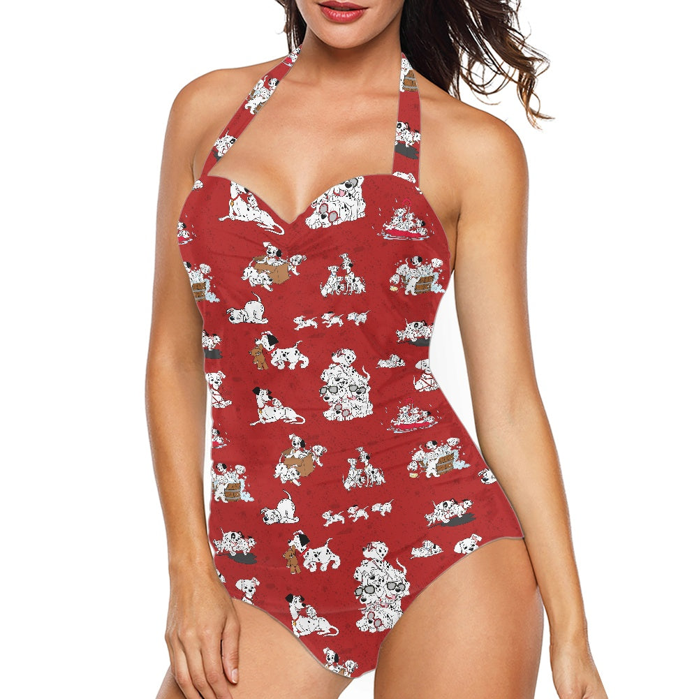Dalmatians Strappy one piece