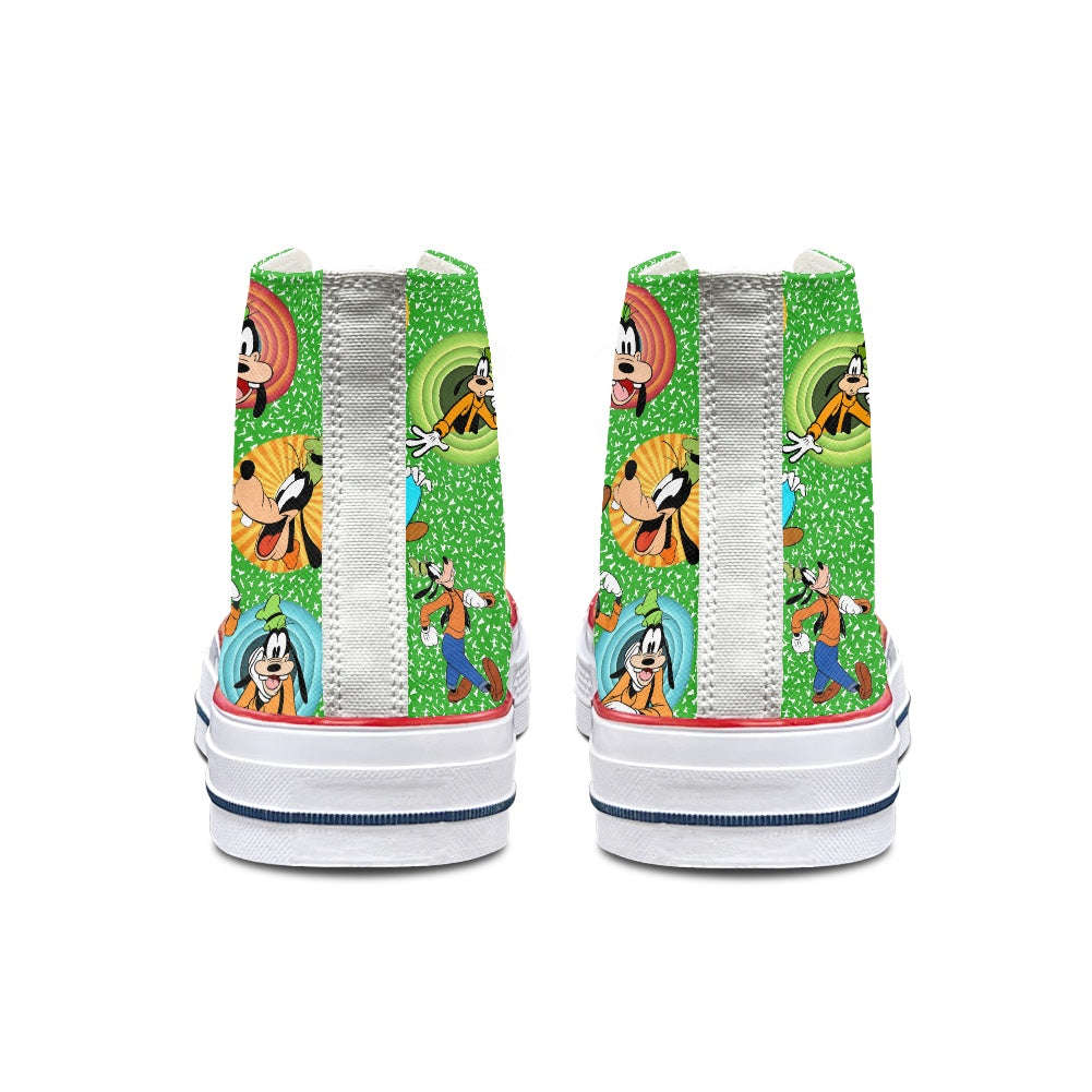 Gawrsh! High Top Canvas Shoes