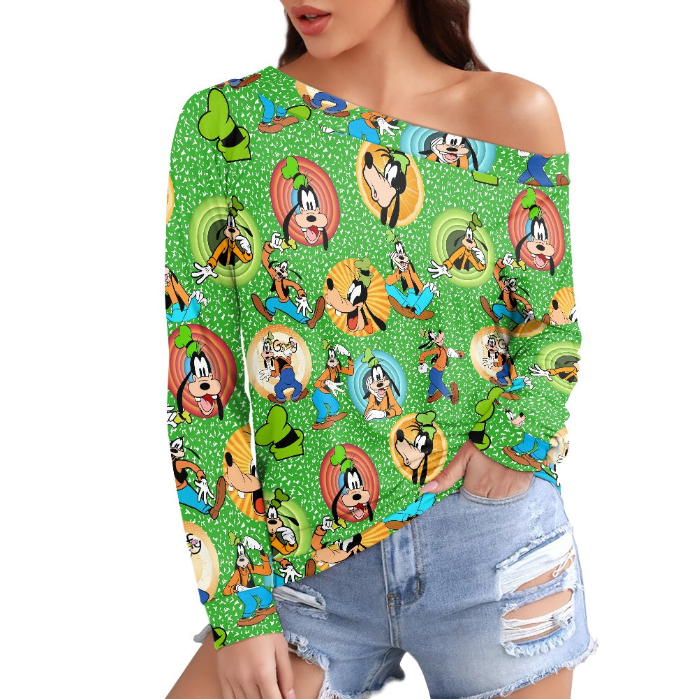 Gawrsh! Women's one-shoulder top