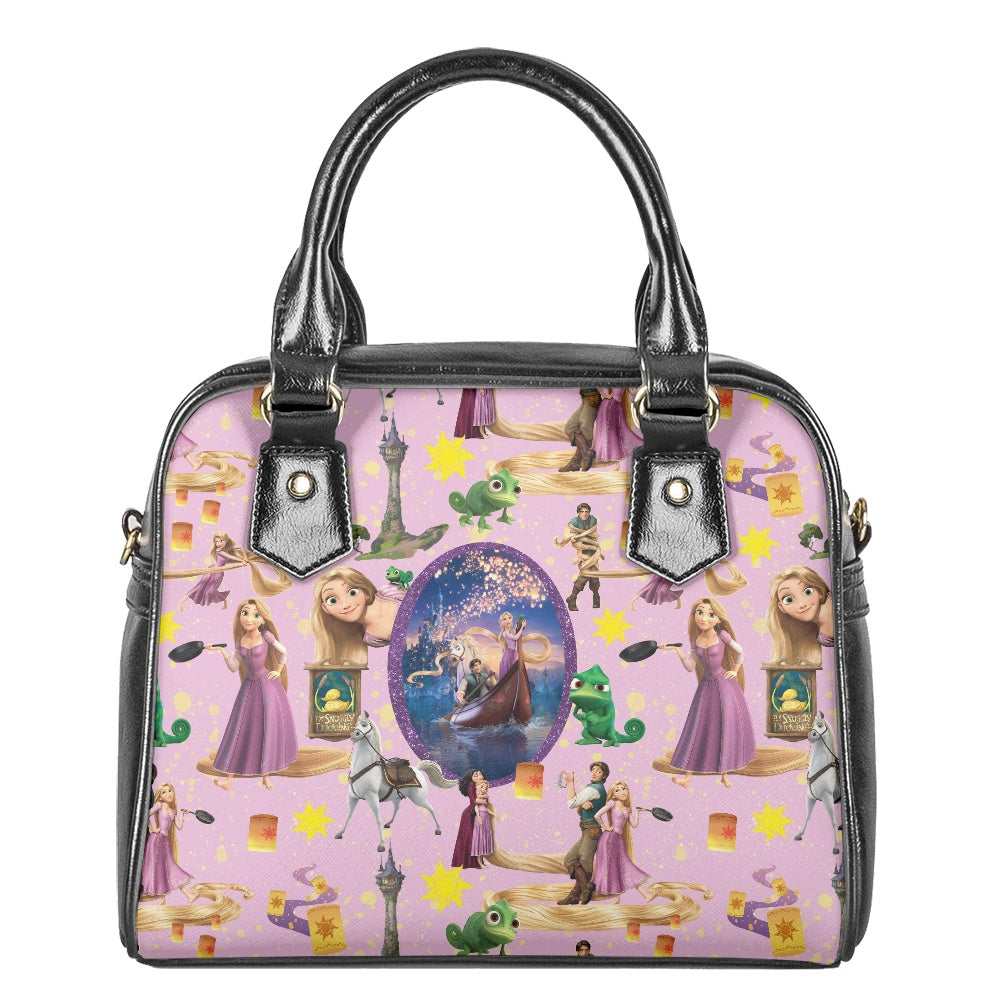 Floating Lanterns Bowler Bag