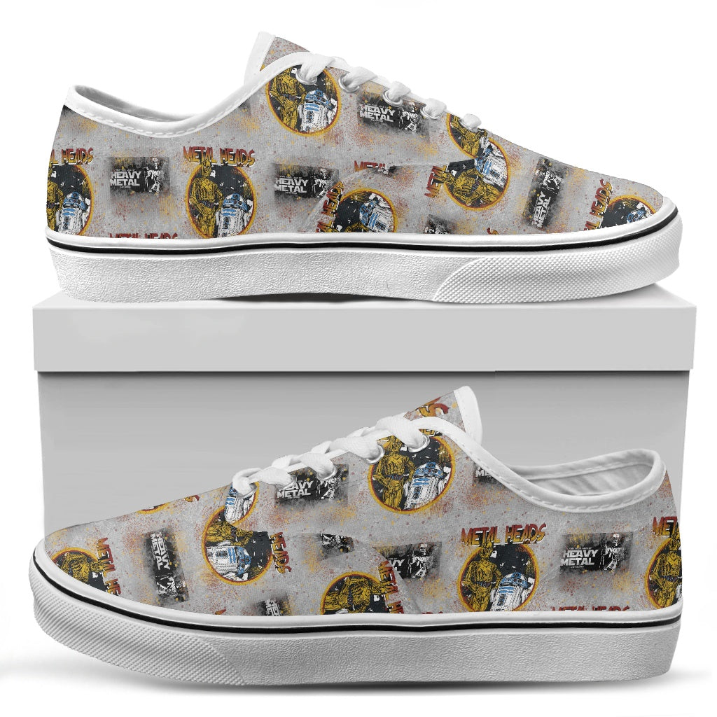 Metal Heads Canvas Skate Shoes