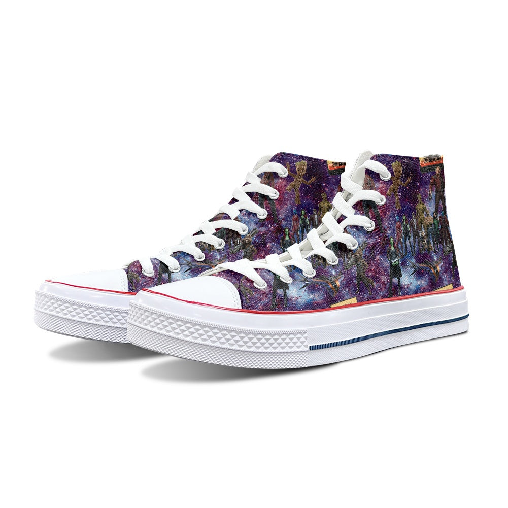 Guardians High Top Canvas Shoes
