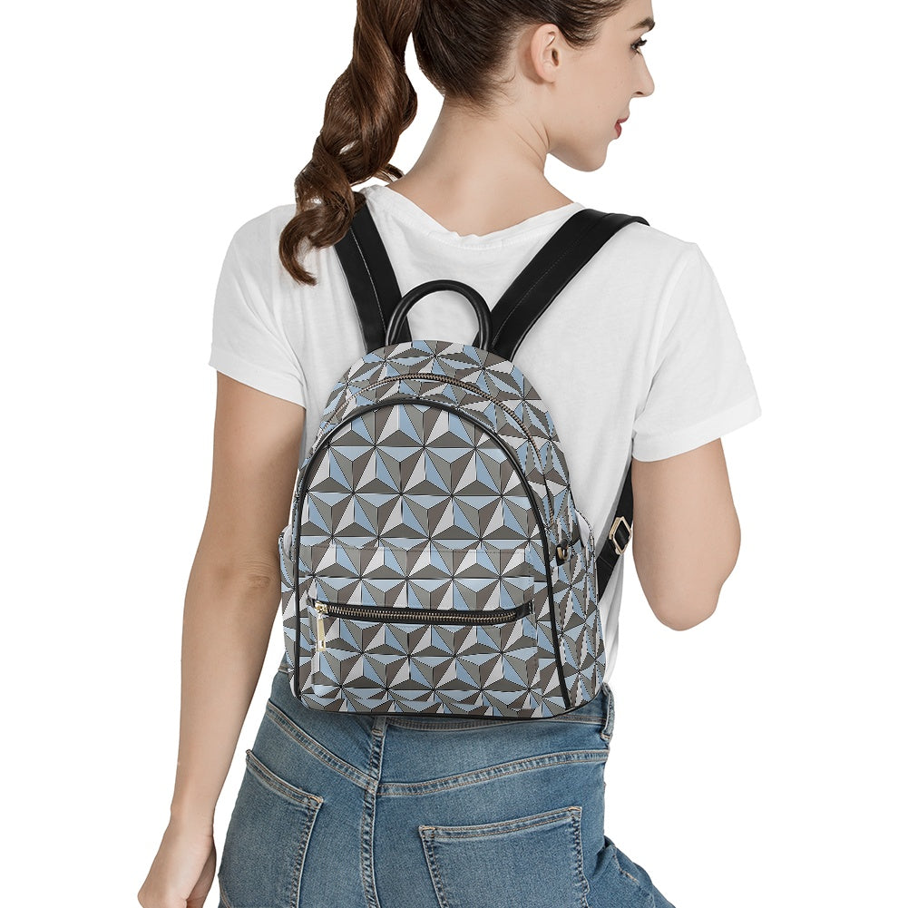 Spaceship Earth Casual Backpack for women