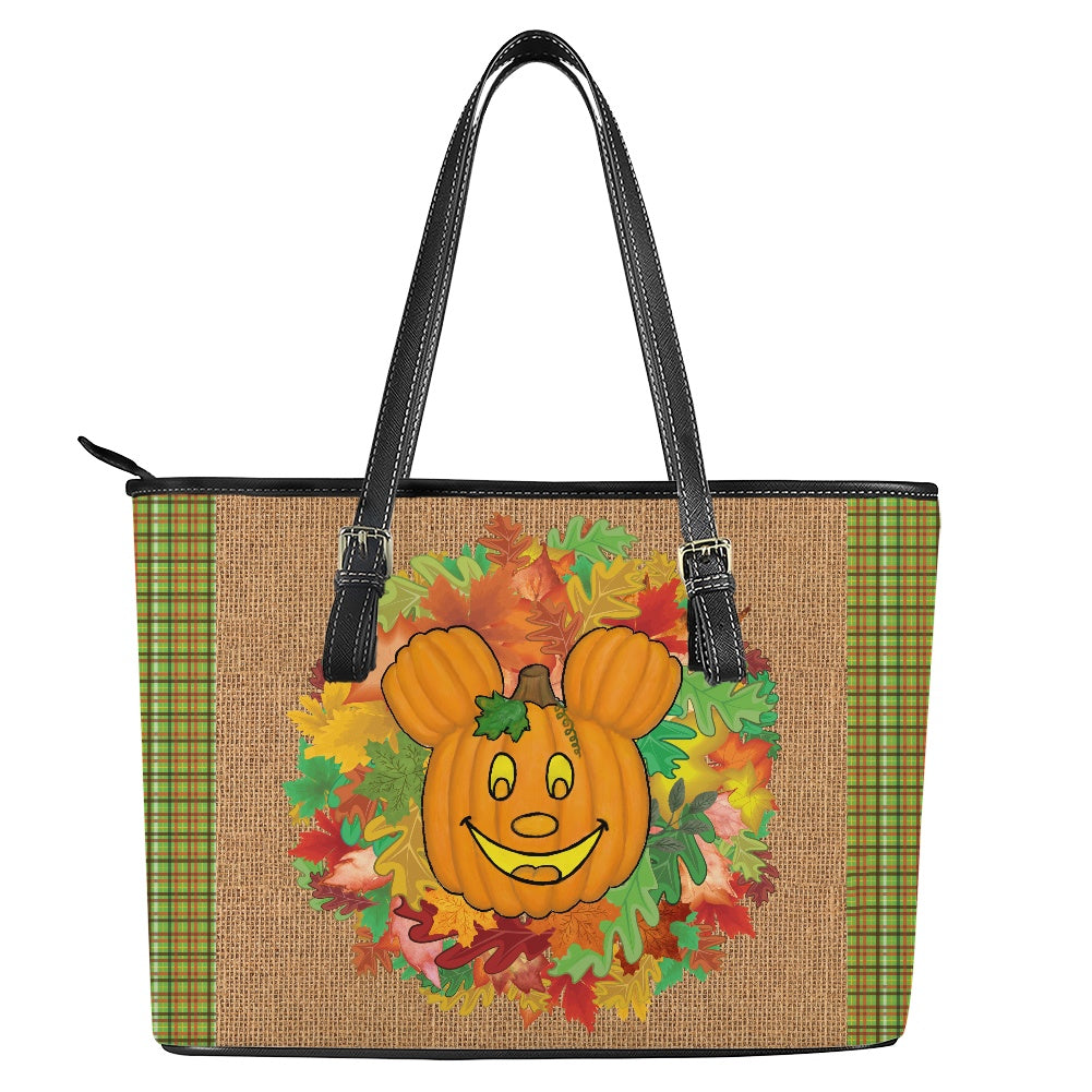Mouse Pumpkin Large Tote