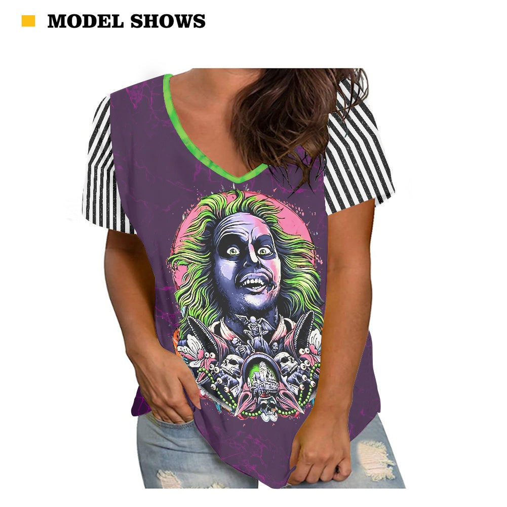 BioExorcist Women's V-neck Top