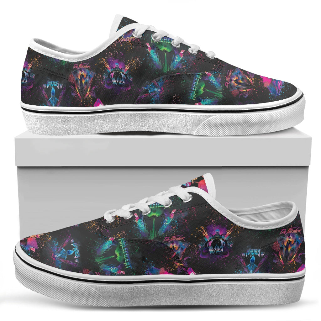 Evil Rocks Canvas Skate Shoes