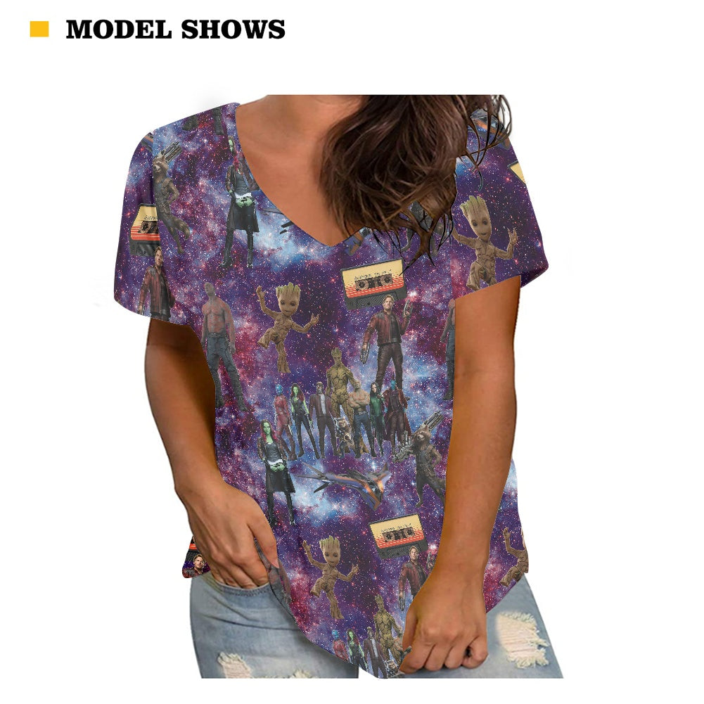 Guardians Women's V-neck Top